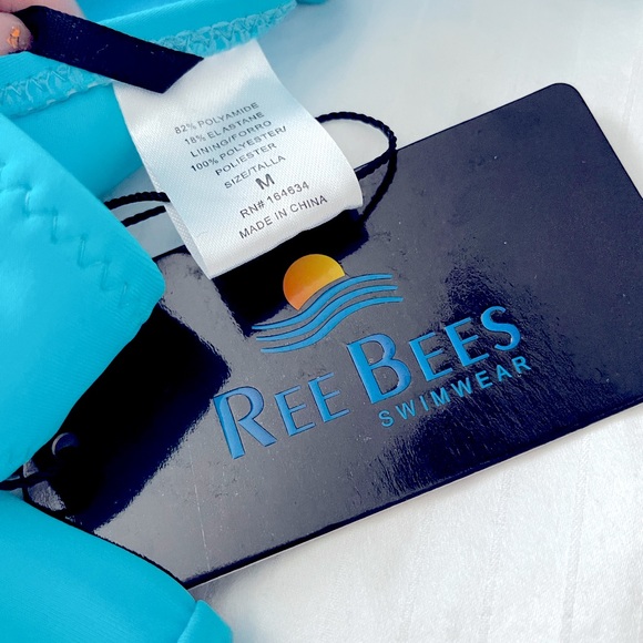 Fashion Nova High Waisted Bikini with Padded Bra Cups Med - Picture 2 of 2